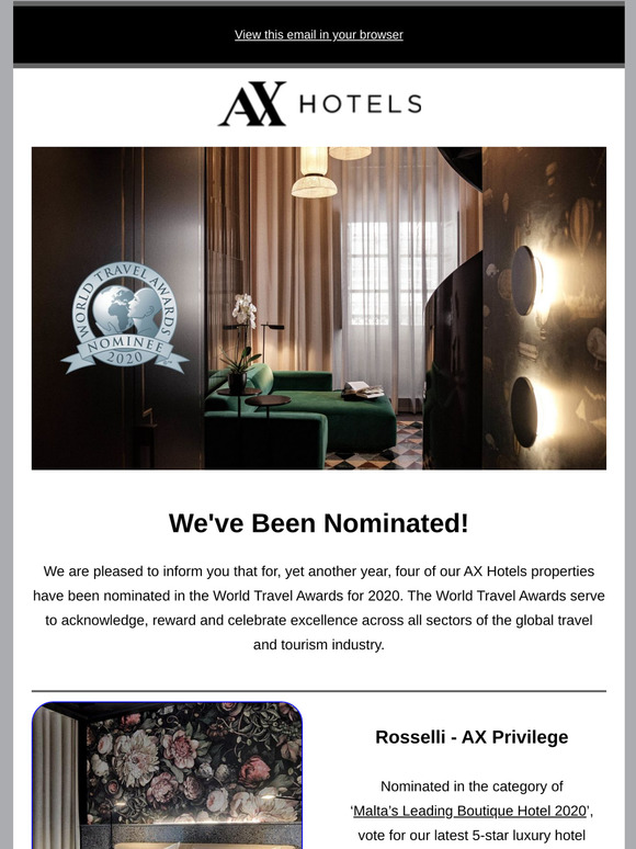 We’ve Been Nominated!