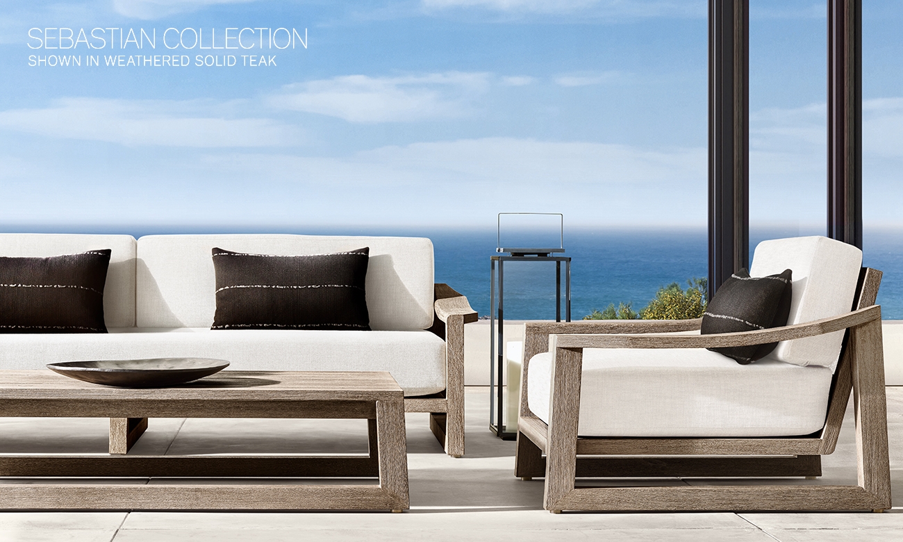 Restoration Hardware Experience the New RH Beach House 2020 Collection Milled