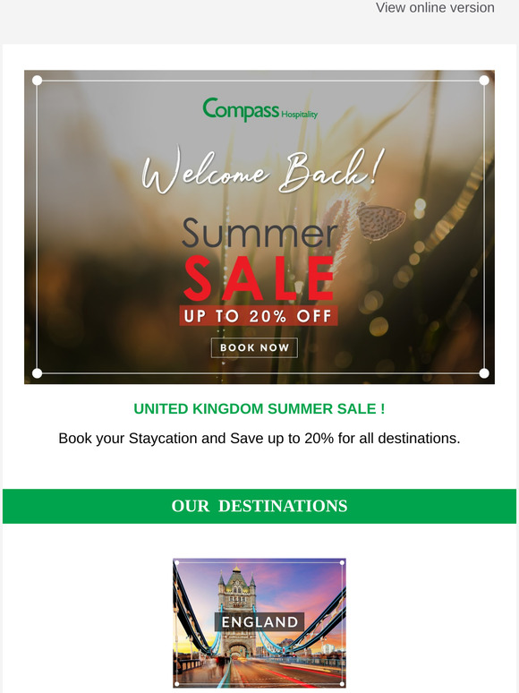 The Summer Sale is On