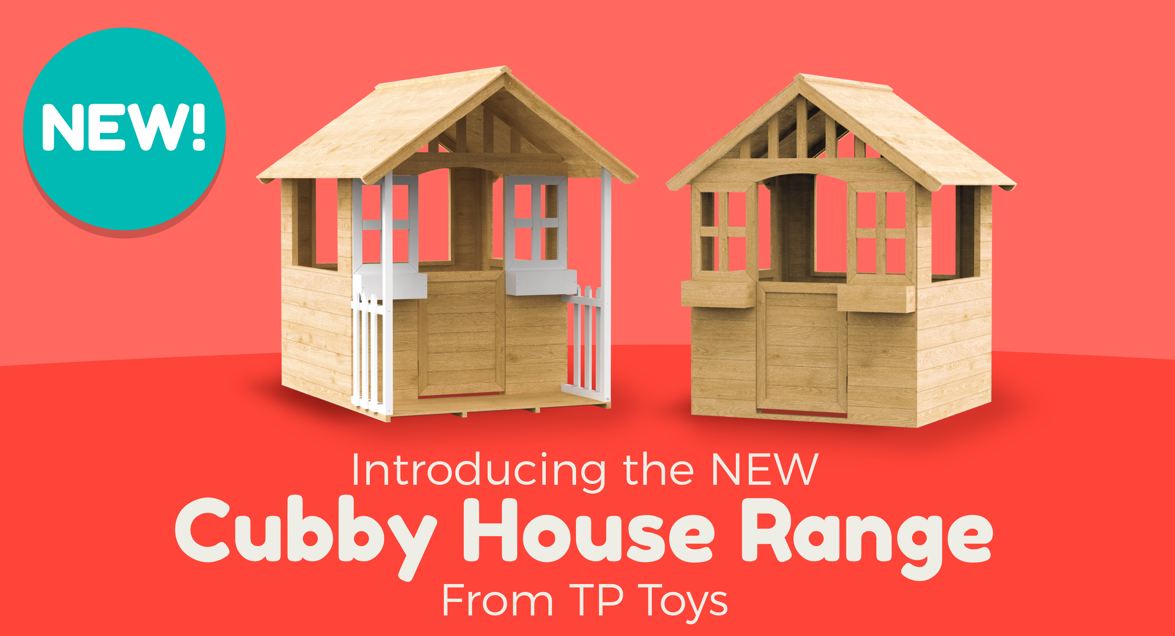 TP Toys Introducing The Cubby House range of playhouses Milled