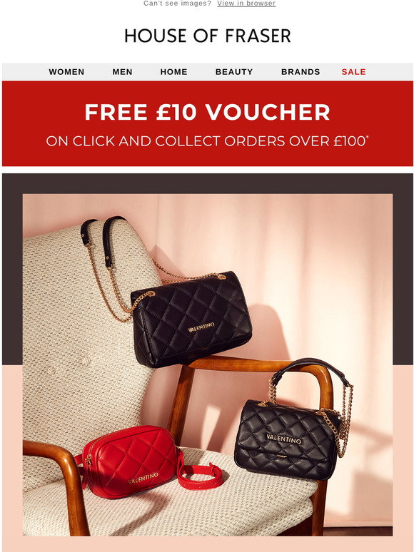 valentino backpack house of fraser