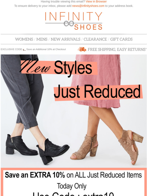 EXCLUSIVE CODE 👡 Save an Additional 10% at Checkout