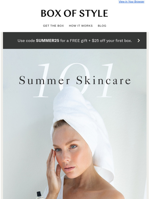 Summer skincare essentials