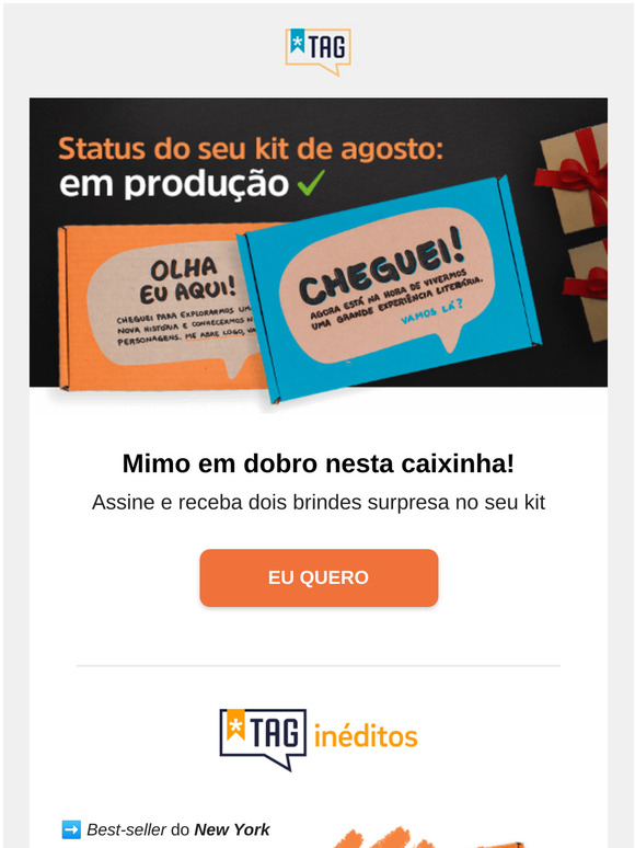 Status: kit em produção