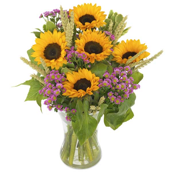 Telefleurs Fr Cher Client Avec Le Tournesol Faites Tourner Les Tetes Cet Ete Milled