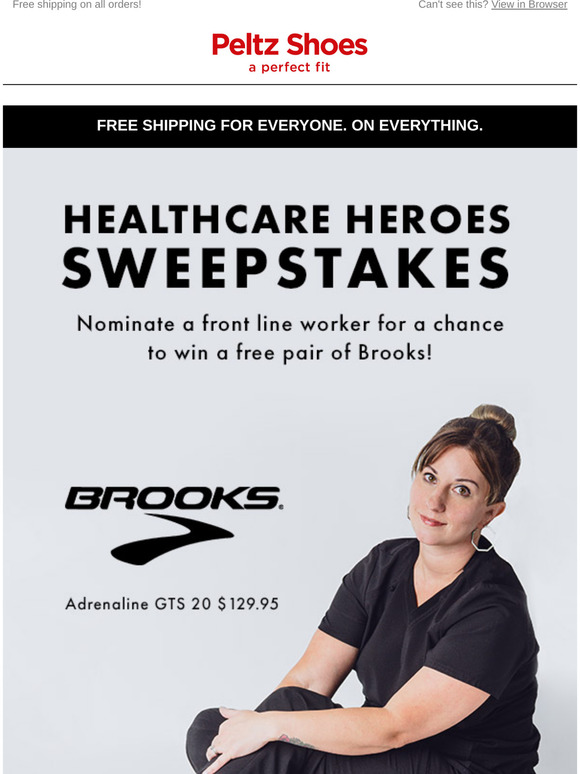 brooks giveaway healthcare