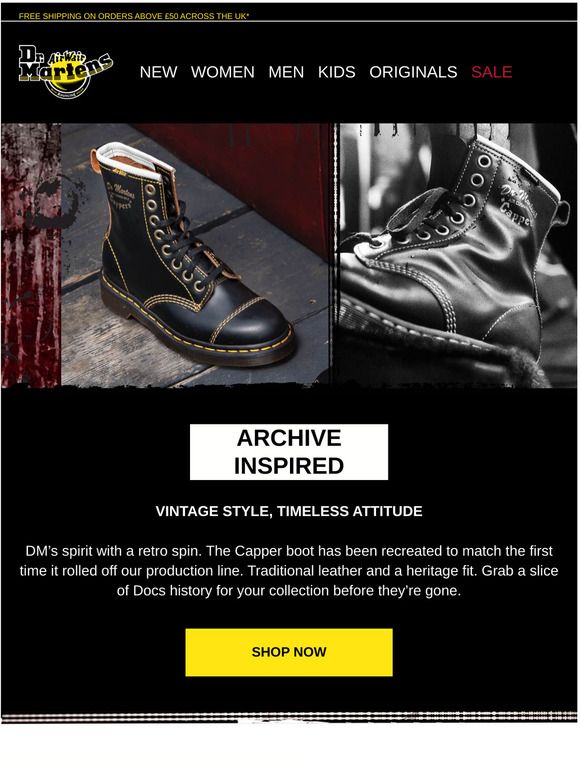 Dr. Martens: The Capper Boot | Milled