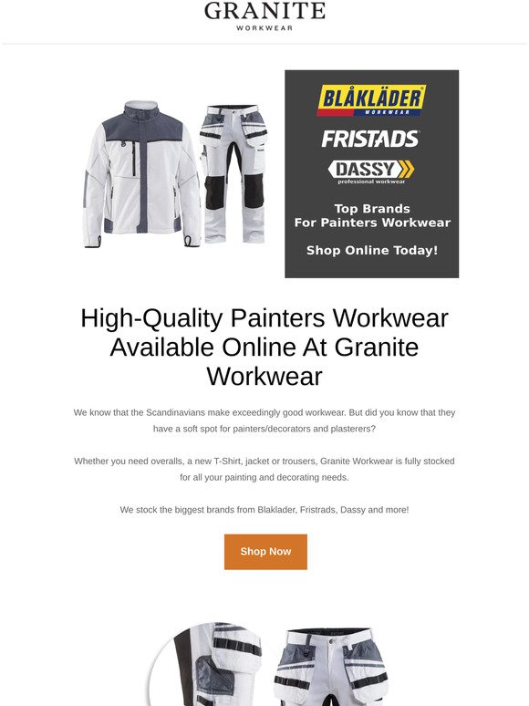 The Best Painters Workwear From Top Brands!