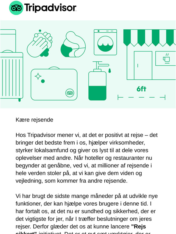 Se, hvordan vi hjælper dig med at rejse sikkert