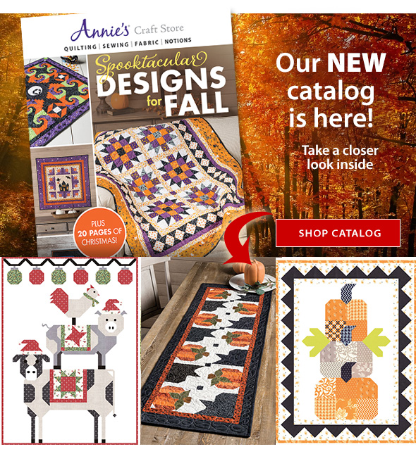 Annie's NEW winter quilt kits Summer is the perfect time for holiday