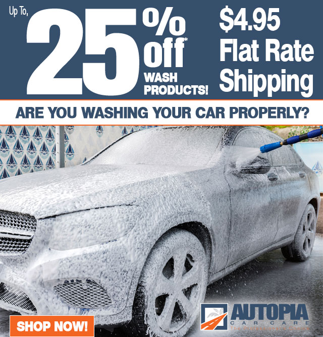 Autopia Car Care 25 Off Wash Products 5 95 Flat Rate Shipping Featured Guide On Wash Methods Milled