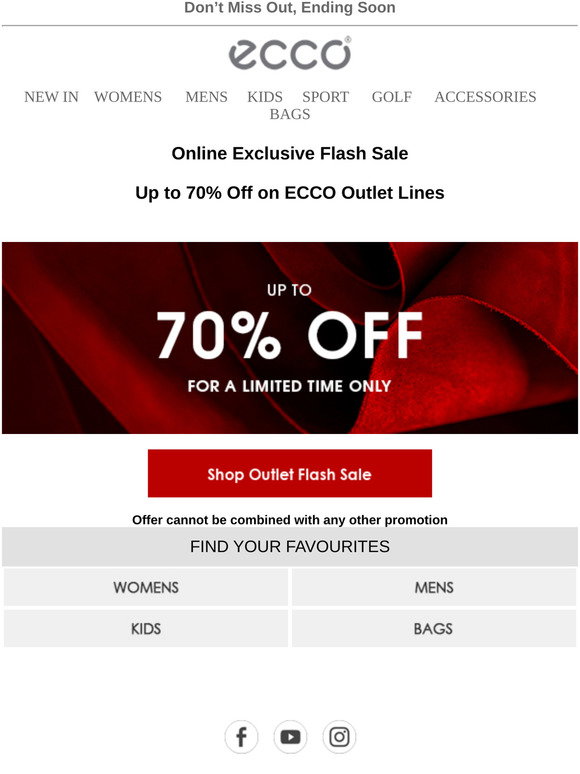 ECCO UK: Clearance Sale NOW ON! Up to 70% Off on all Shoes ⏰ | Milled