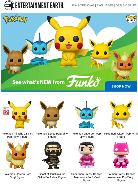 pikachu 18 inch funko