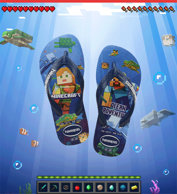 minecraft havaianas australia