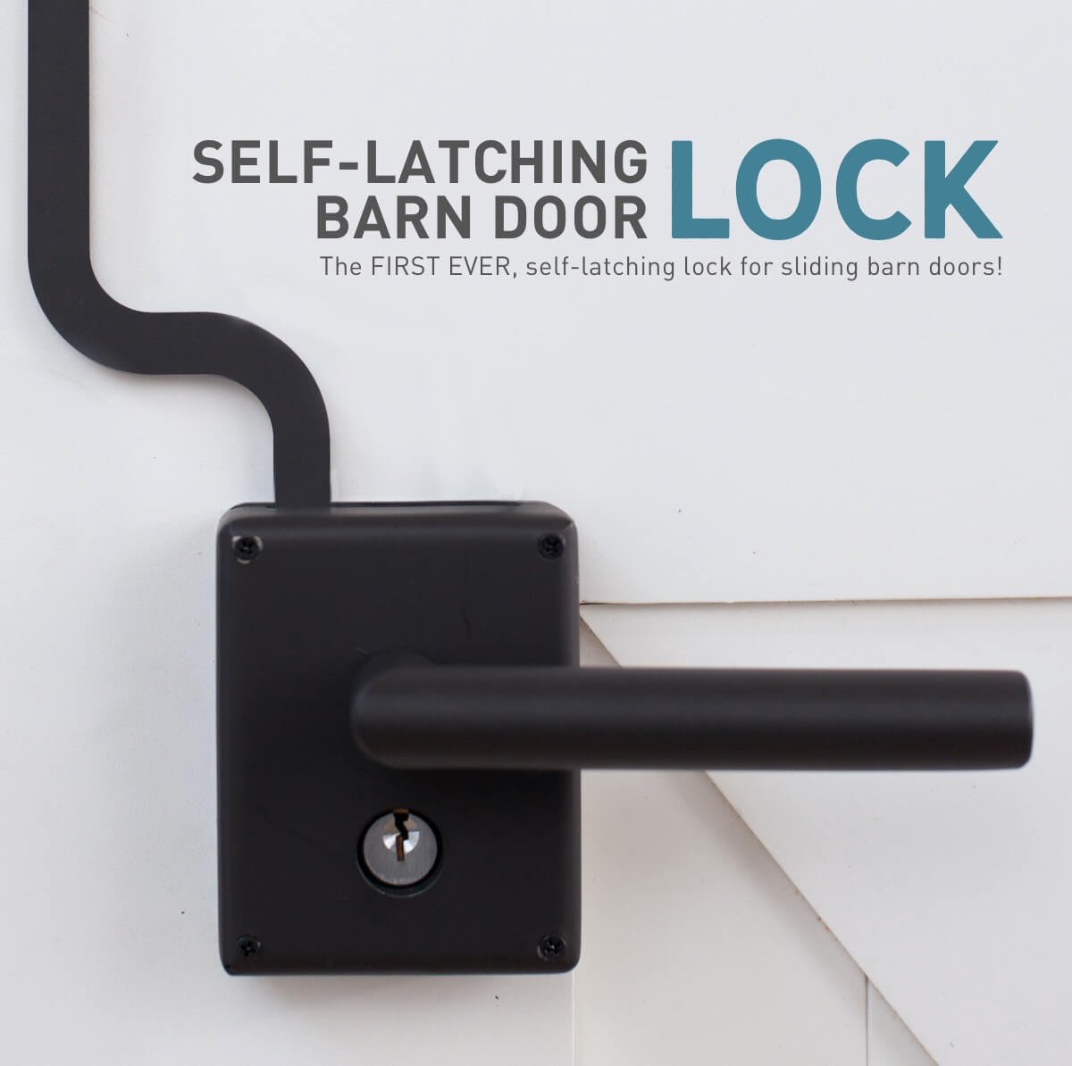 Rustica Hardware The First Ever Self Latching Lock For Sliding Barn ...
