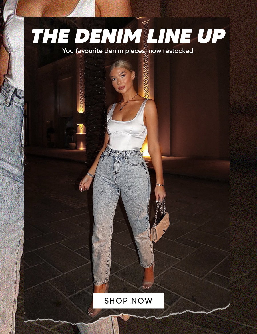 White Fox Boutique: Dress code: DENIM 