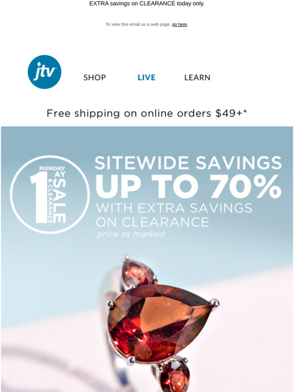jtv monday one day sale