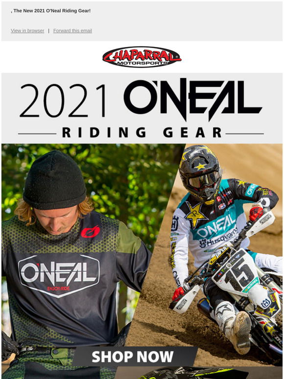 2021 oneal mx gear