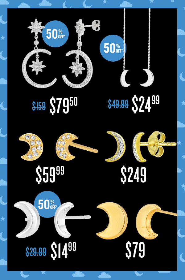 Shiels Jewellers 🌙 MOON JEWELLERY to celebrate the Moon Landing! 🌙