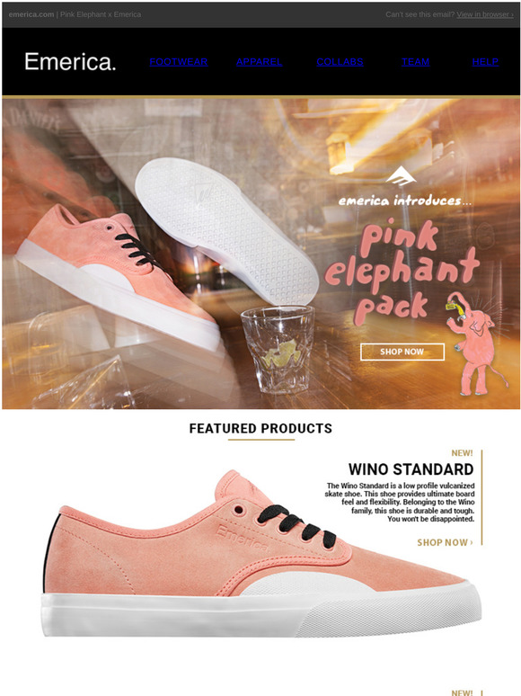 pink elephant shoes