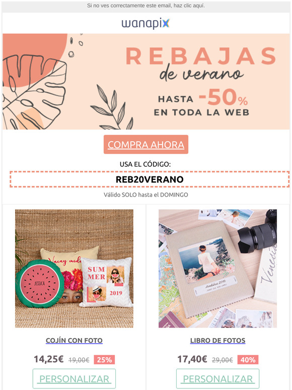 REBAJAS ☀ Hasta -50%