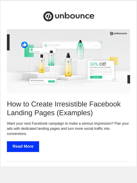 How to Create Irresistible Facebook Landing Pages (Examples)