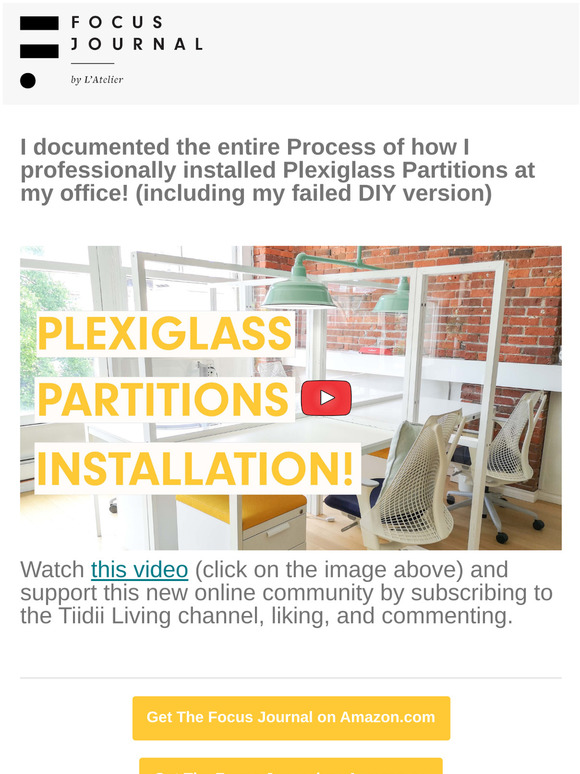 How I Installed Plexiglass Partitions in My Office!