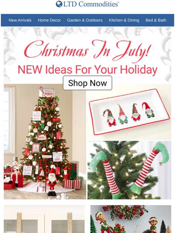 LTD Commodities Christmas In July Is Here! Milled