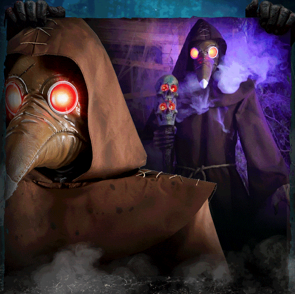 Plague Doctor Spirit Halloween 2022 Spirithalloween Com Sneak Peek Plague Doctor Animatronic Milled