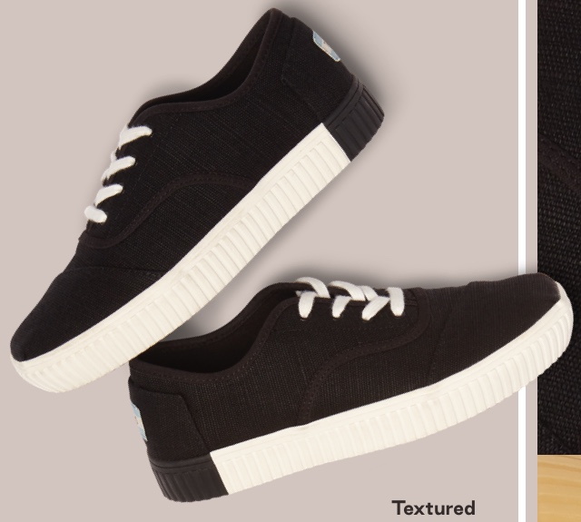 black heritage canvas women's cordones sneakers