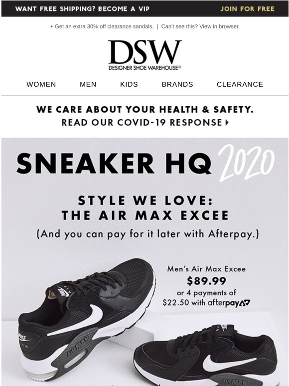 dsw buy one get one free