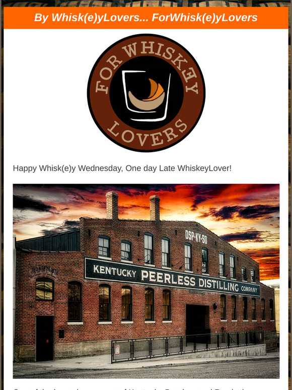 Hey WhiskeyLovers - Your Chance to Aquire a bottle of Kentucky Peerless Rye or Bourbon