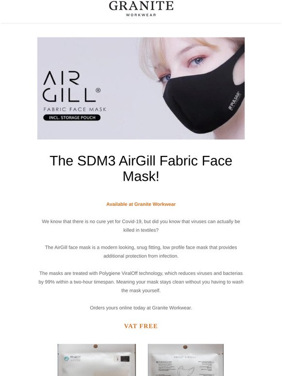 AirGill Face Masks Protect Yourself From Viruses.