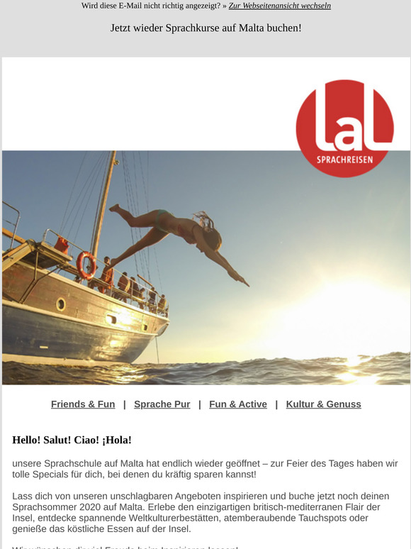 Entdecke jetzt unser Malta Last Minute Sommer Special!