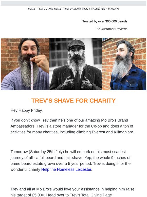 Trev's Shaving His 9-Inch Beard Off - Yep!