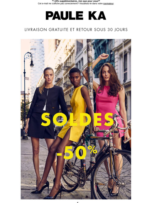 robes paule ka soldes