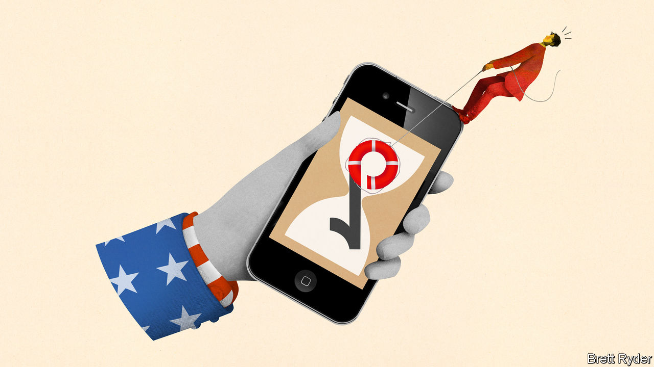 The Economist America threatens to ban or seize TikTok Milled