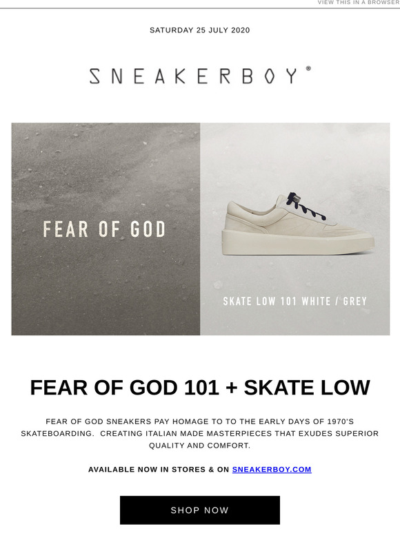 sneakerboy fear of god