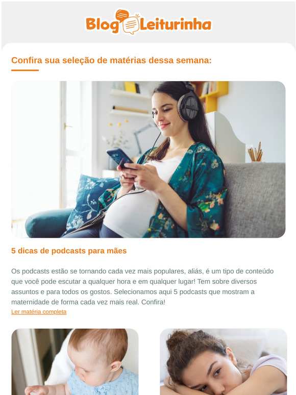 5 dicas de podcasts para mães