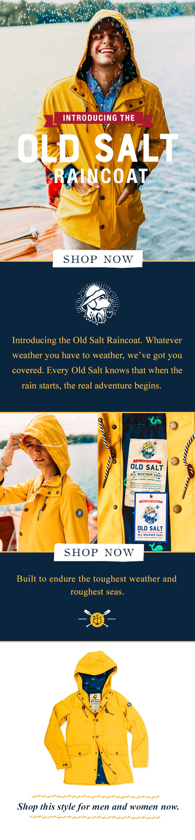 Old Salt Raincoat 