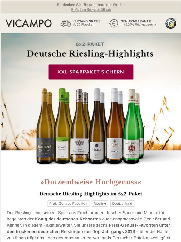 Vicampo Wein Online Kaufen Und Bestellen Dutzendweise Hochgenuss