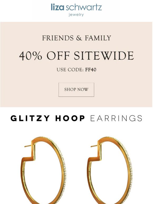 Hoops for EVERY Look! | 40% Off Sitewide