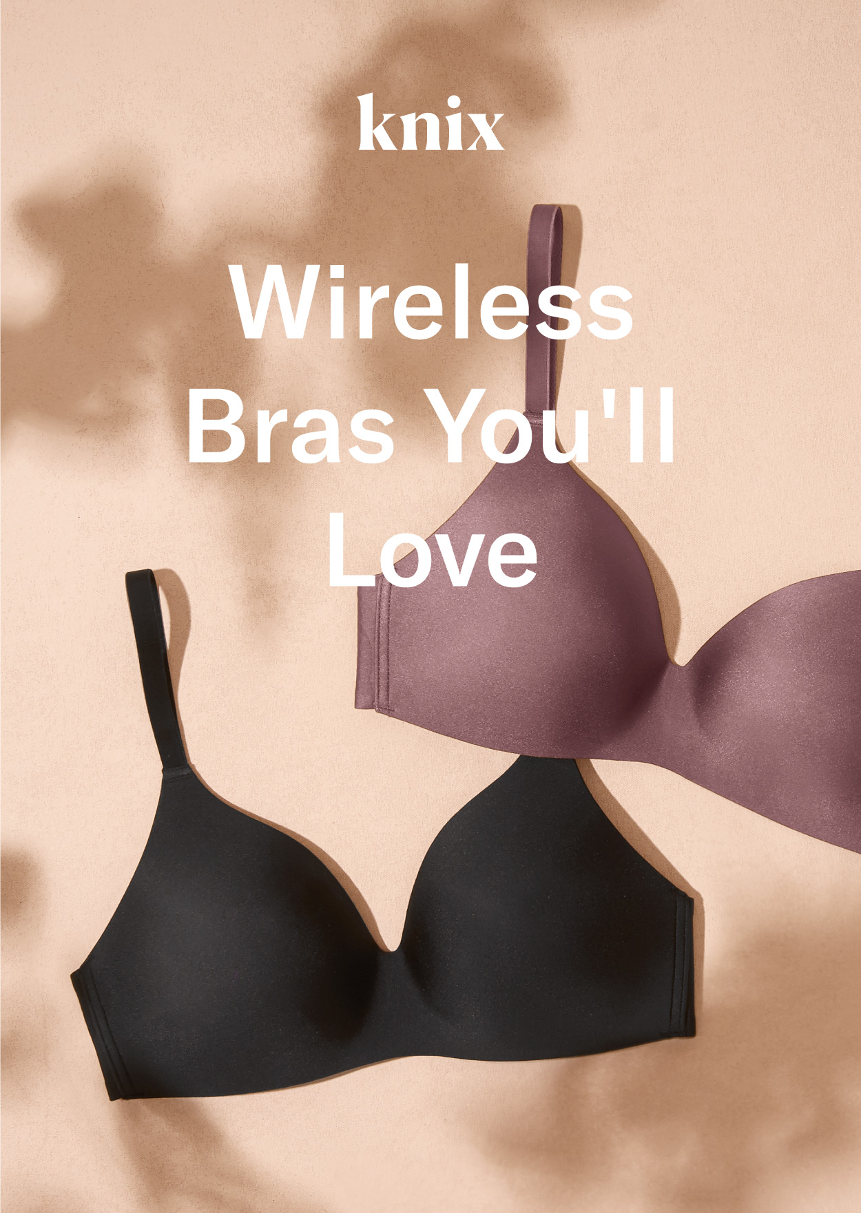 wireless bras knix