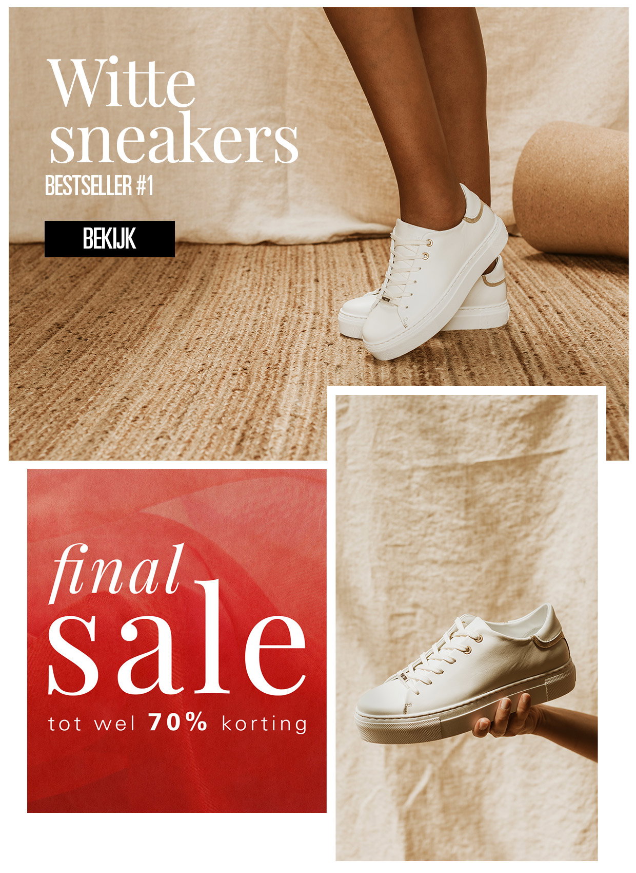 sneakers 70 korting