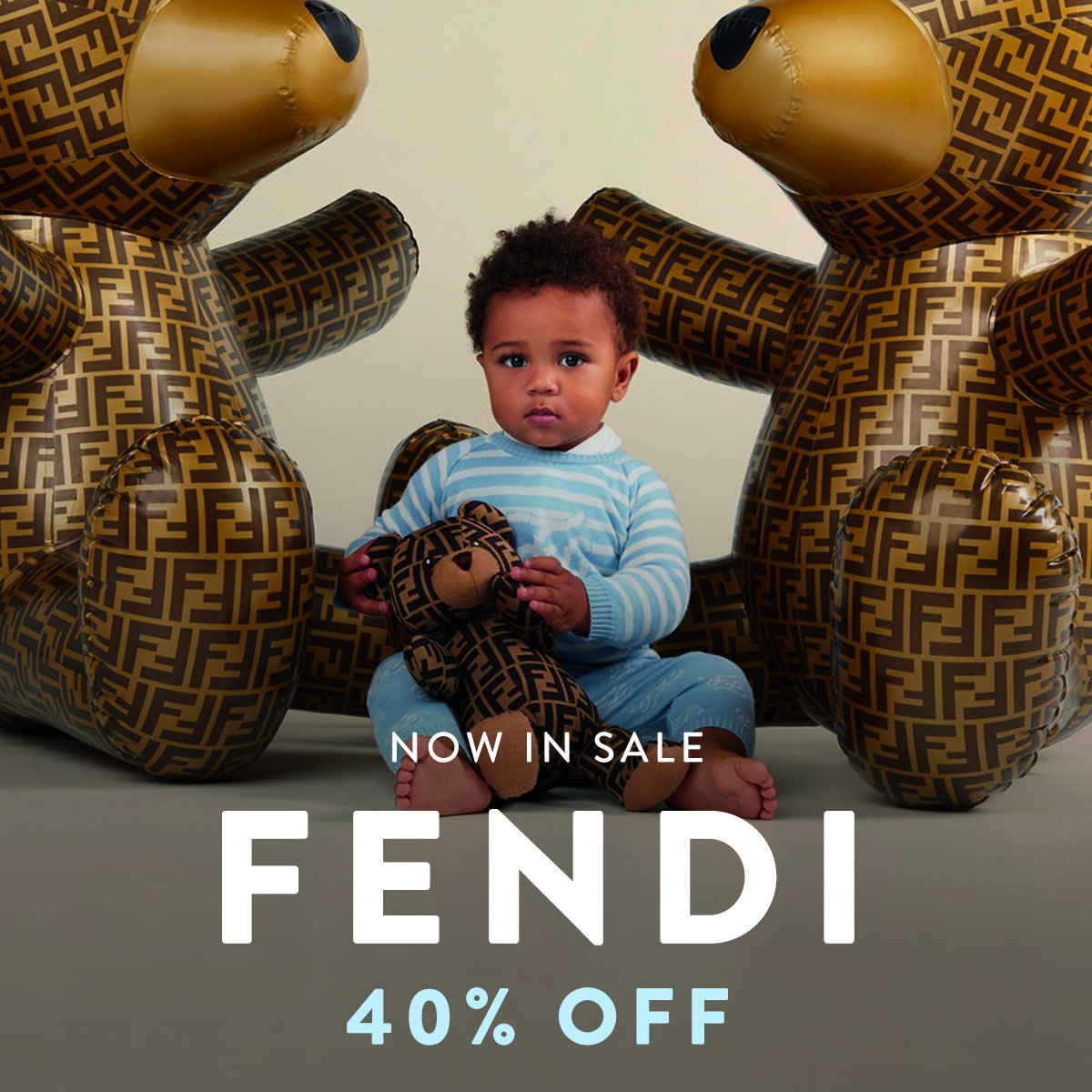 Kids Cavern: 40% Off FENDI 🐻 Pay In 3 