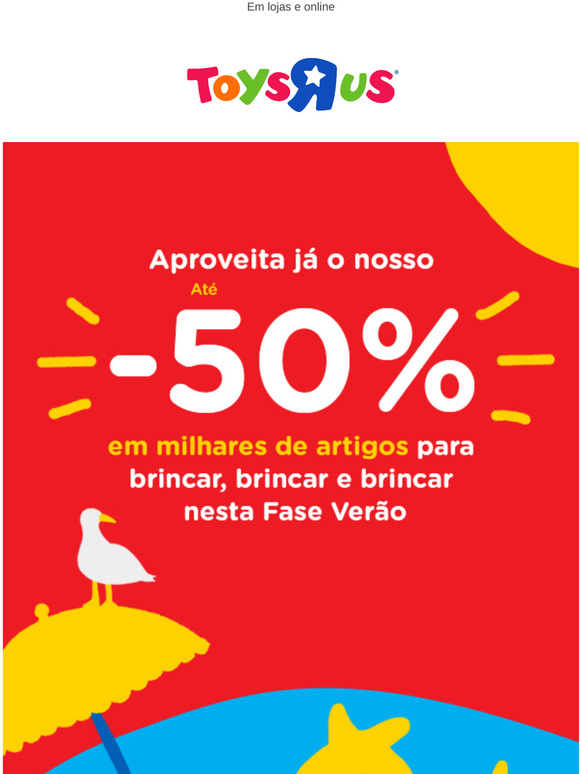 🔥 ATÉ -50% ➡️ GRANDES OFERTAS EM BRINQUEDOS 🔥