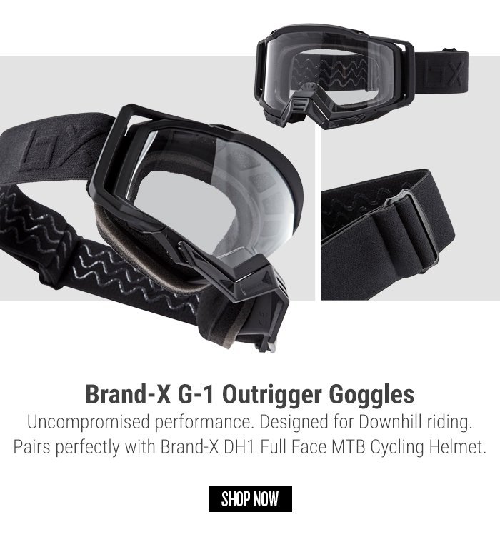 Brand-X G-1 Cycling Goggles Black 