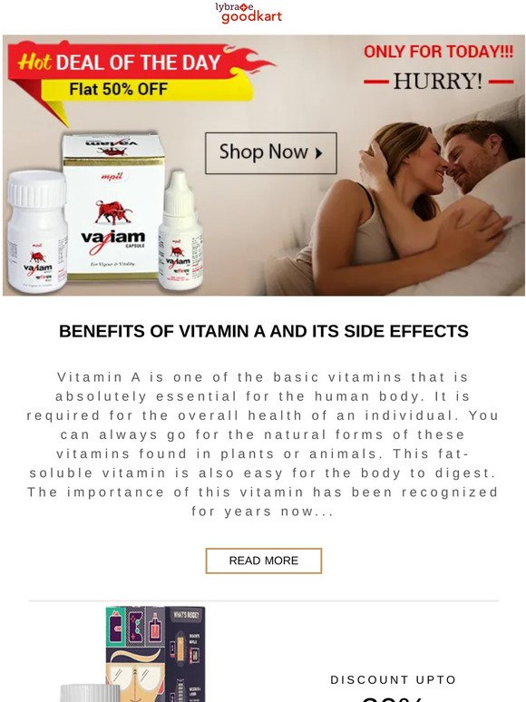 Essential Vitamins at Shockingly Low Price!!
