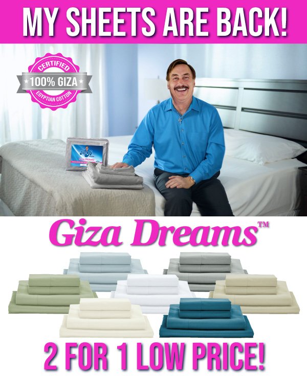 Giza Dreams Bed Sheets 2 For 1 Low Price with Promo Code. CLICK HERE