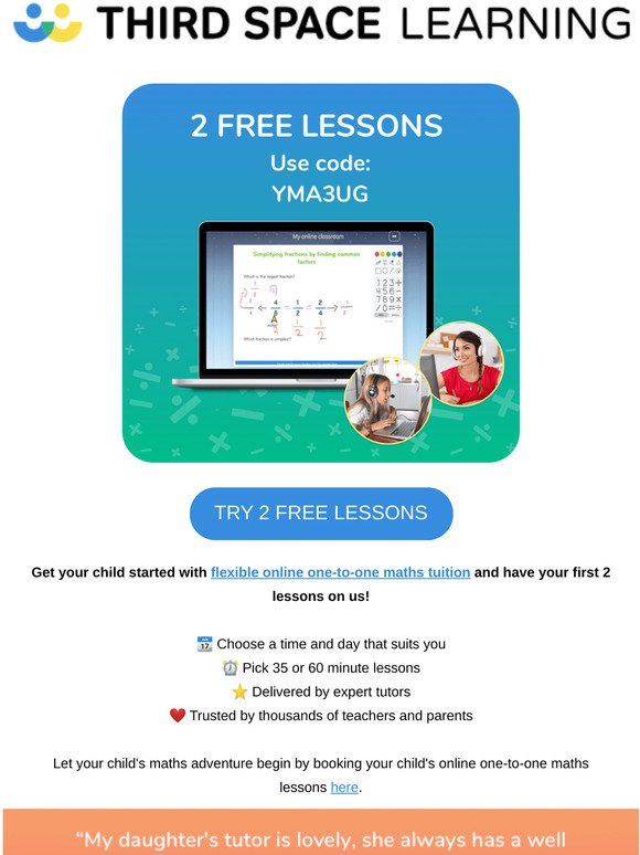 2 FREE lessons for your child! 🆓💥